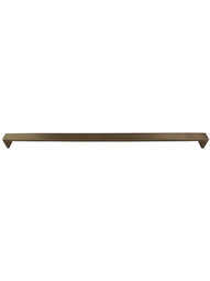 Ultima II Bar-Style Cabinet Pull - 18 inch Center-to-Center in Antique Brass.